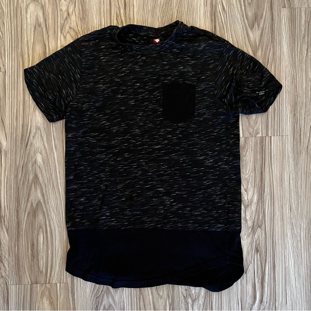 Southpole Black Front Pocket Shirt